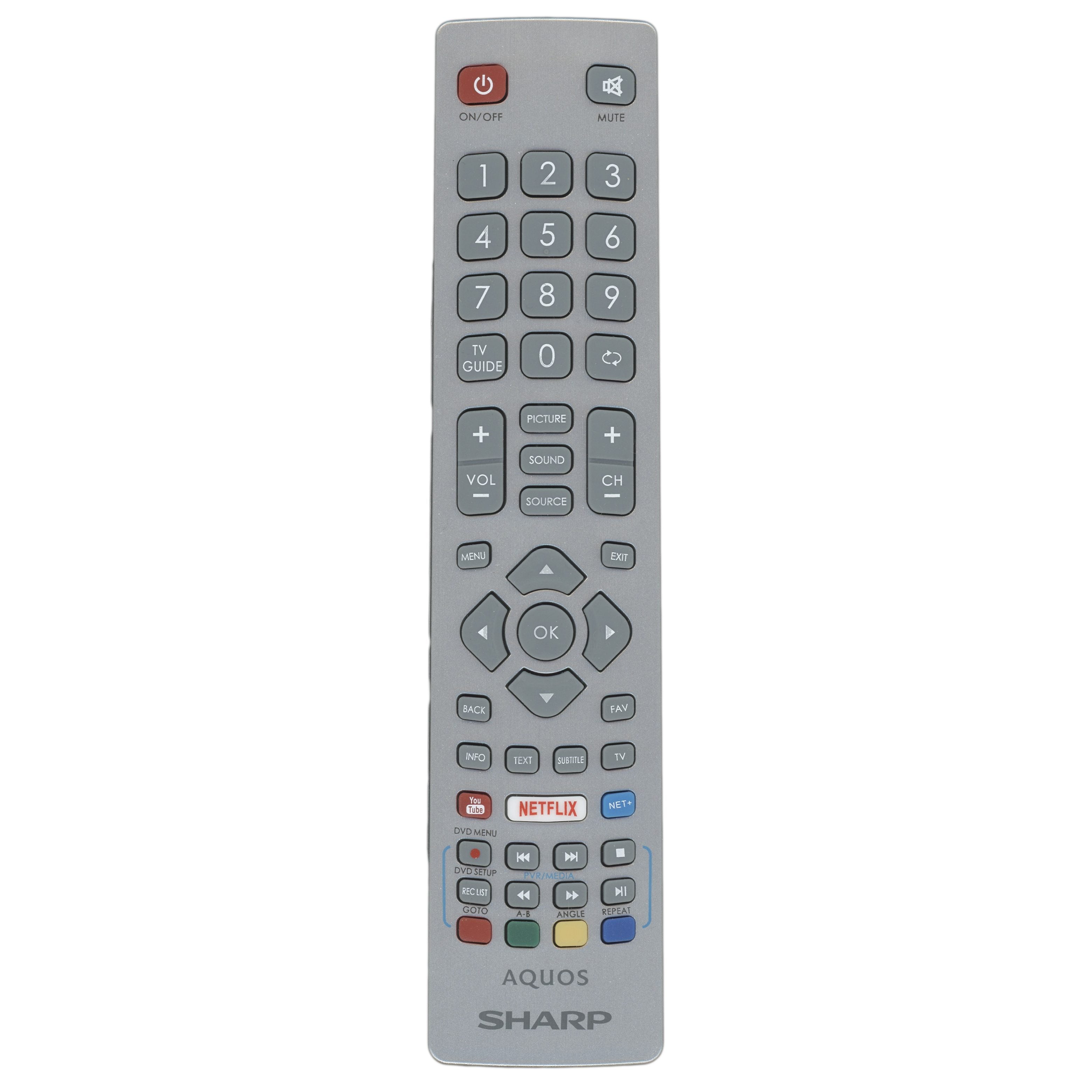 Sharp SHWRMC0115 TV Remote Control