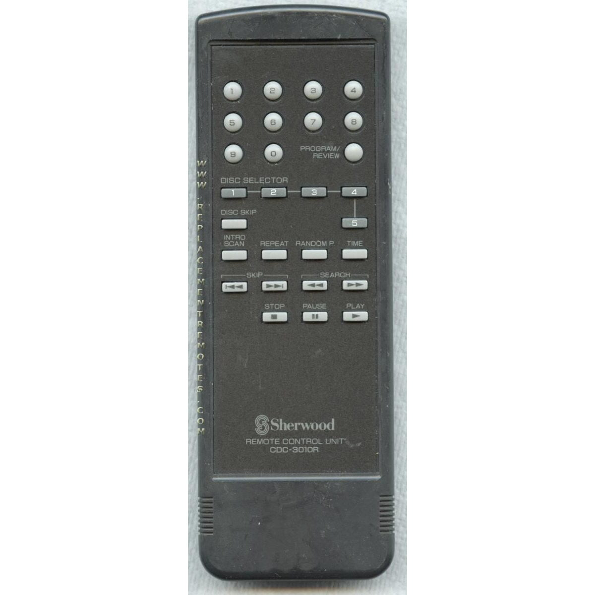 Sherwood CDC3010R Audio Remote Control