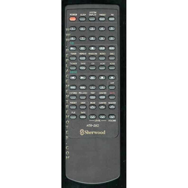 Sherwood HTR250 Audio Remote Control