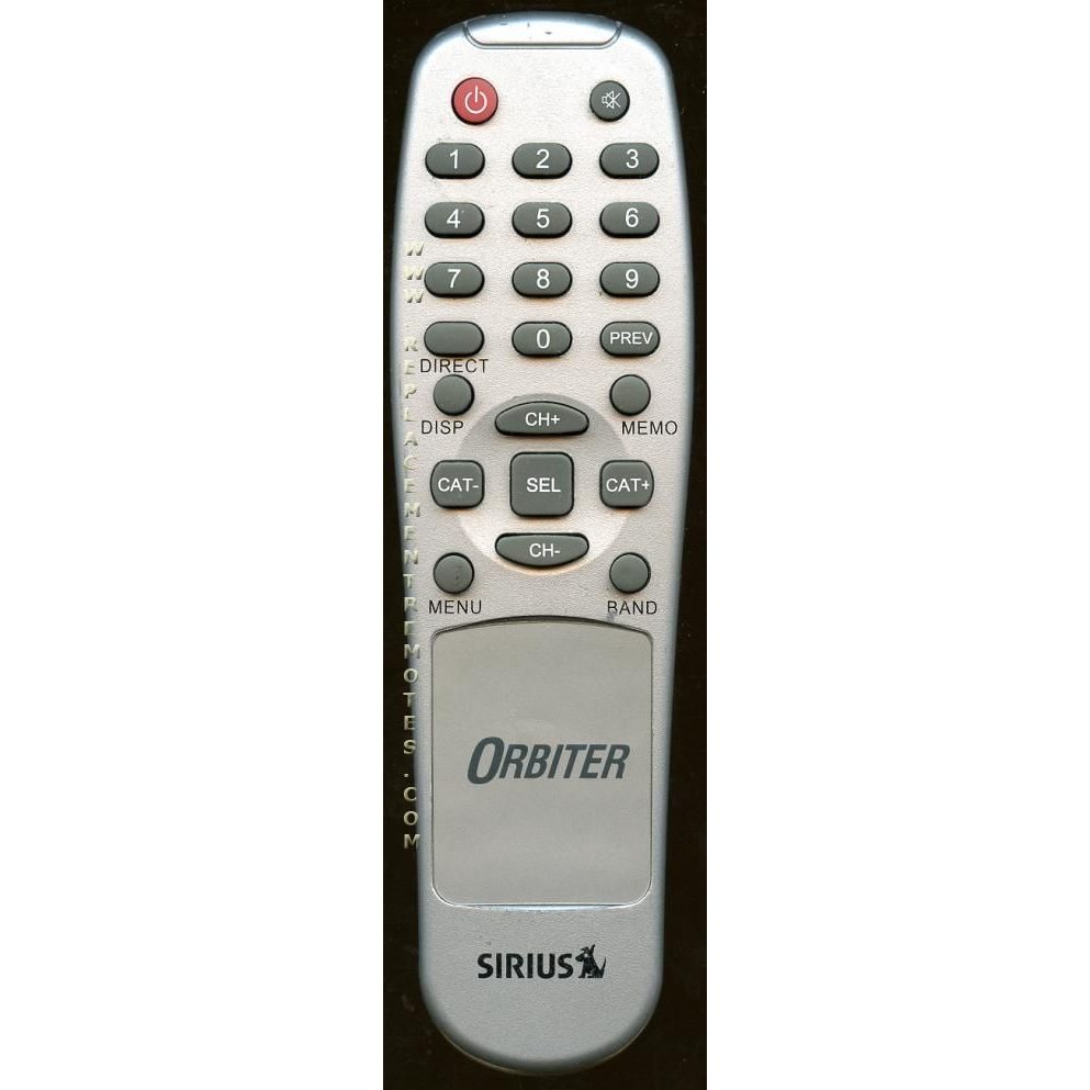 Sirius RCNN92 ORBITER Audio Remote Control