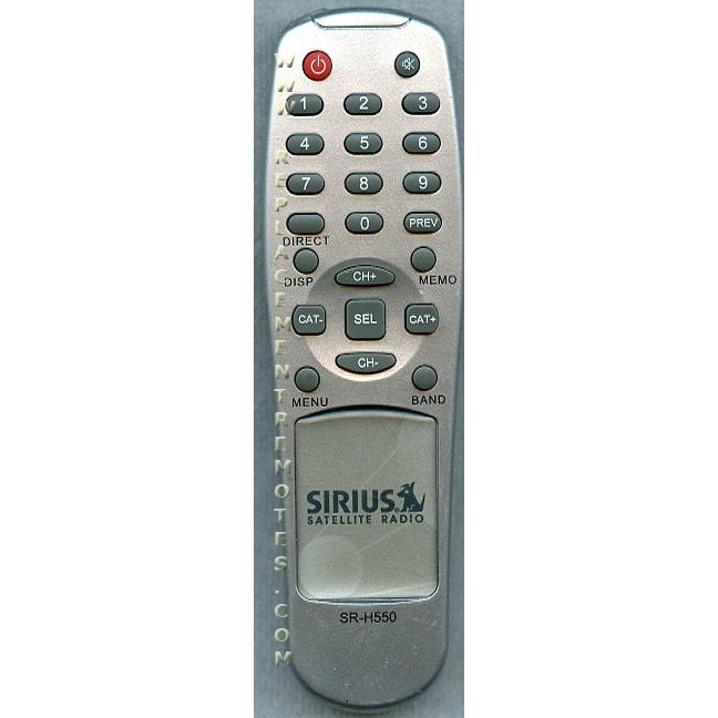 Sirius SRH550 Audio Remote Control