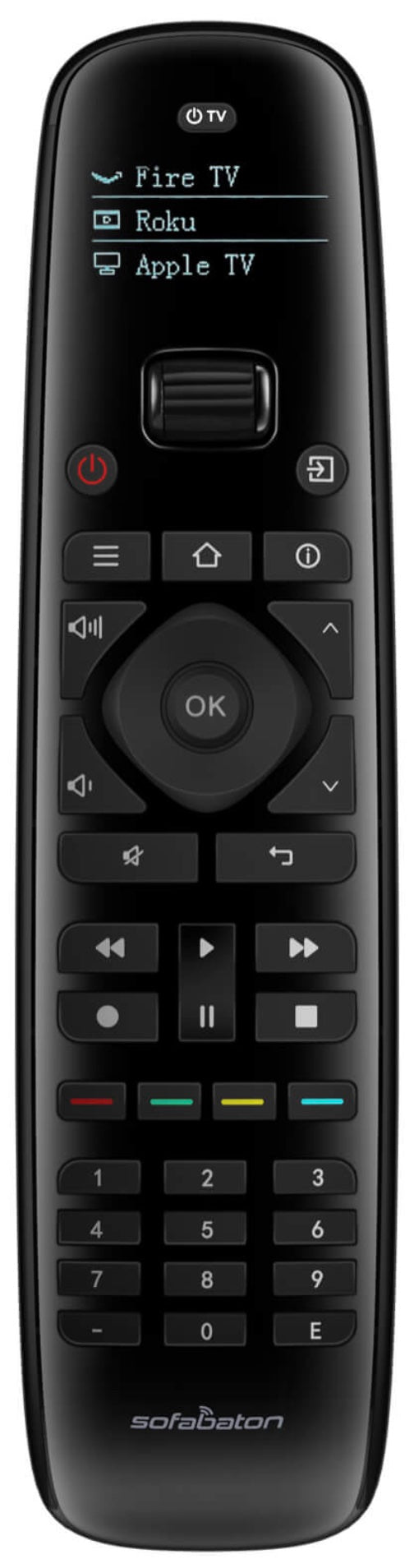 SofaBaton U2 with App Compatible for Smart TVs/DVD/STB/Projector/Streaming Players/Blu-ray Advanced Universal Remote Control