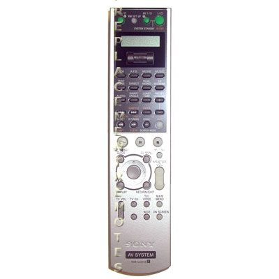 Sony 147784321 Receiver Remote Control