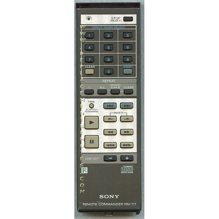 Sony RM111 CD Remote Control