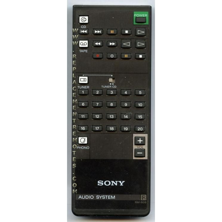 Sony RM809 Audio Remote Control