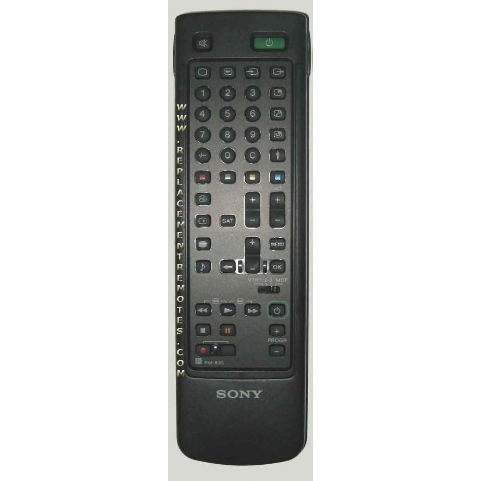 Sony RM830 TV Remote Control