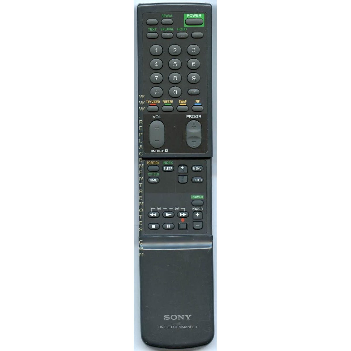 Sony RM845P TV Remote Control