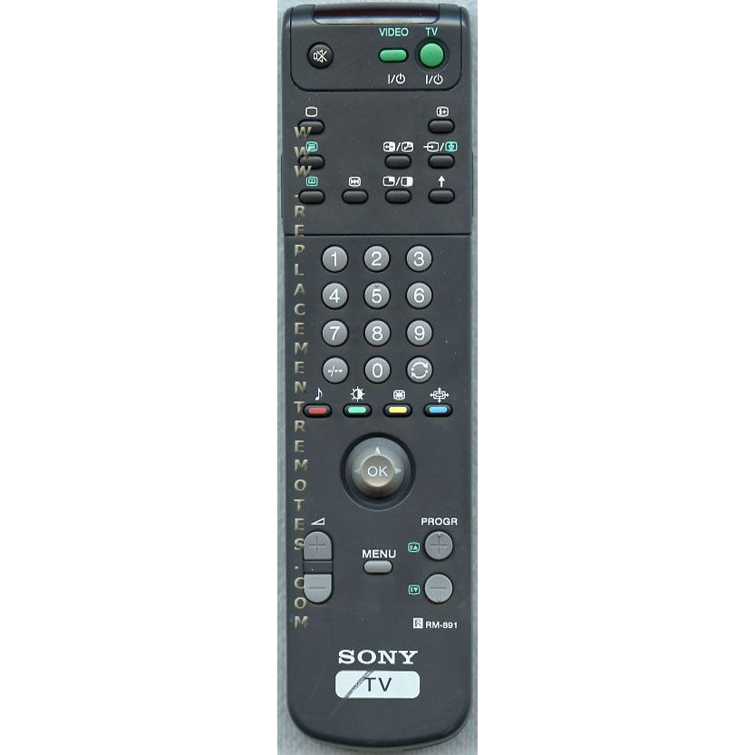 Sony RM891 TV Remote Control