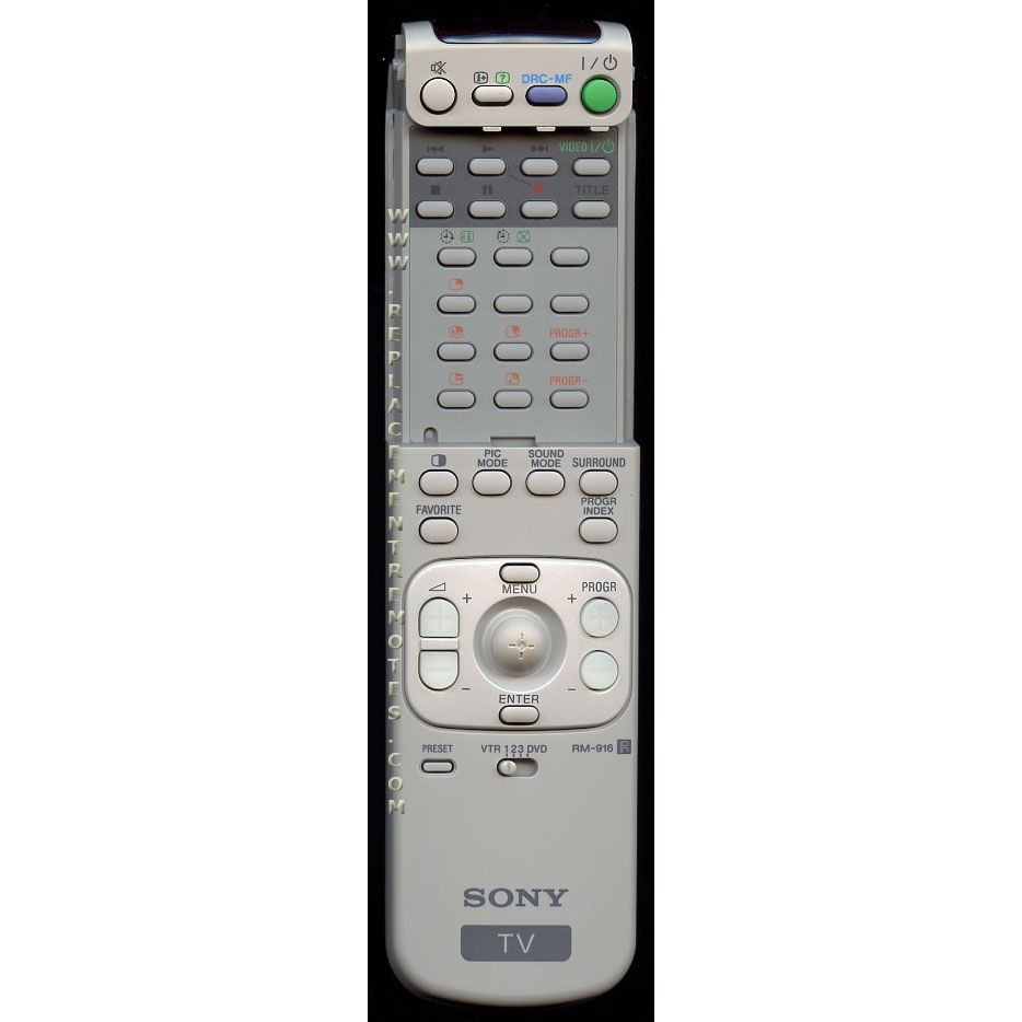 Sony RM916 TV Remote Control