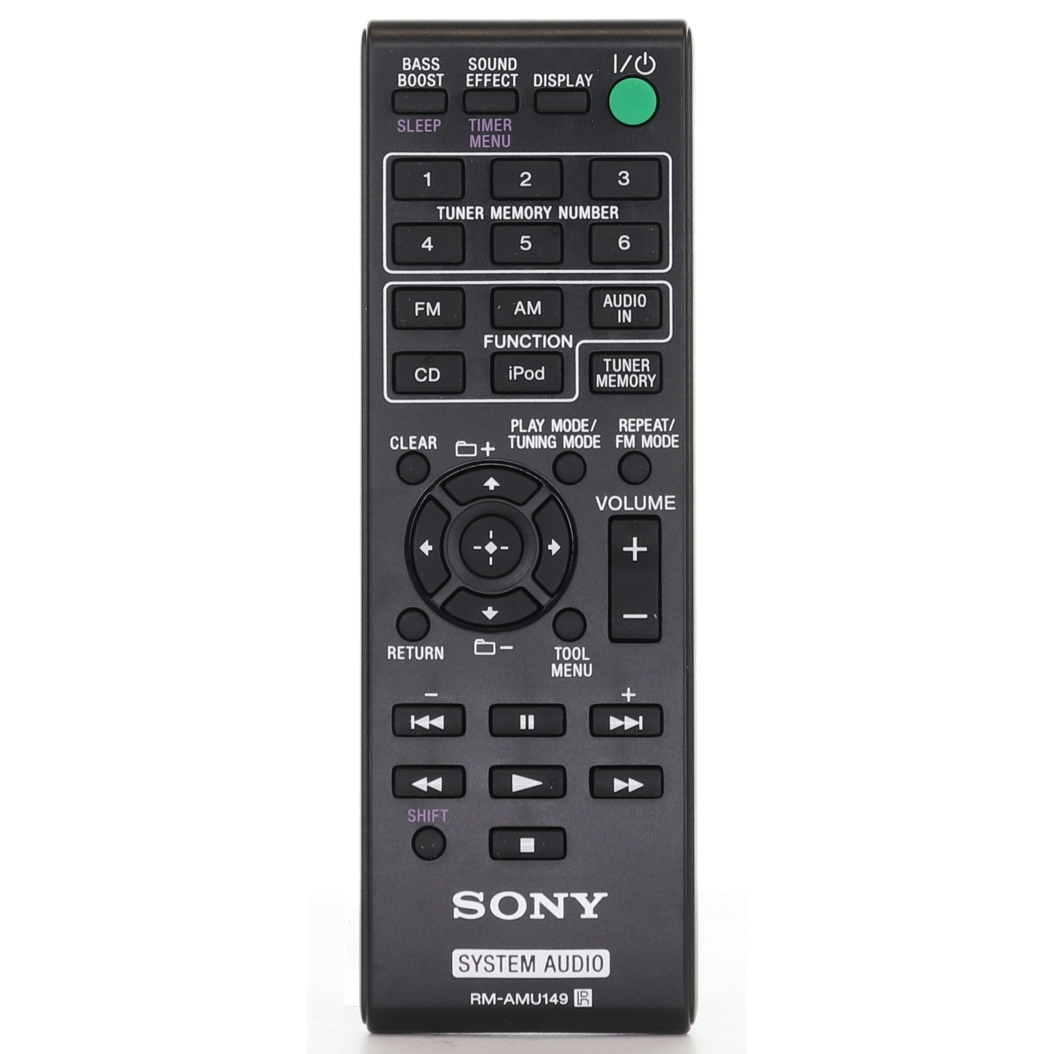 Sony RMAMU149 Audio Remote Control