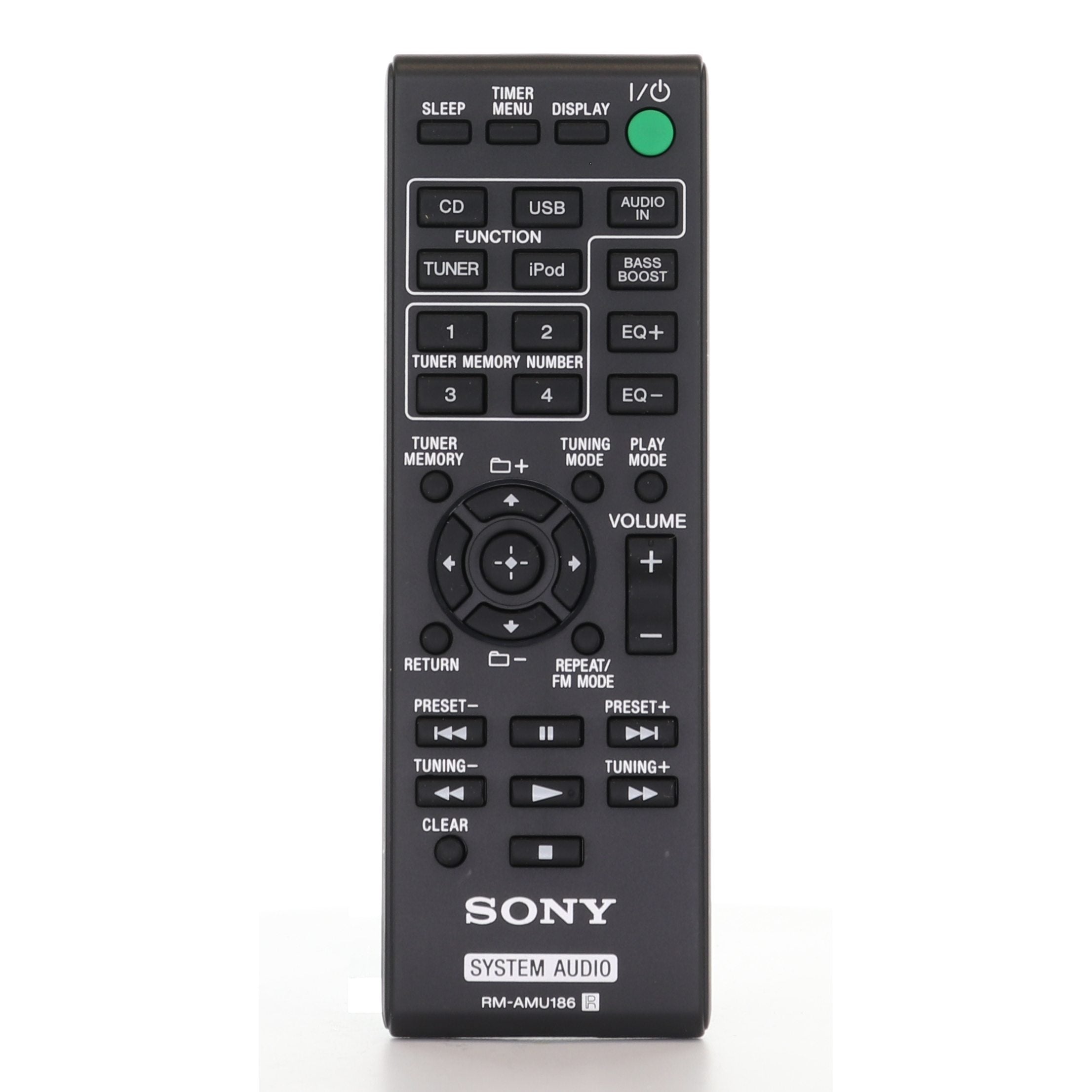 Sony RMAMU186 Audio Remote Control