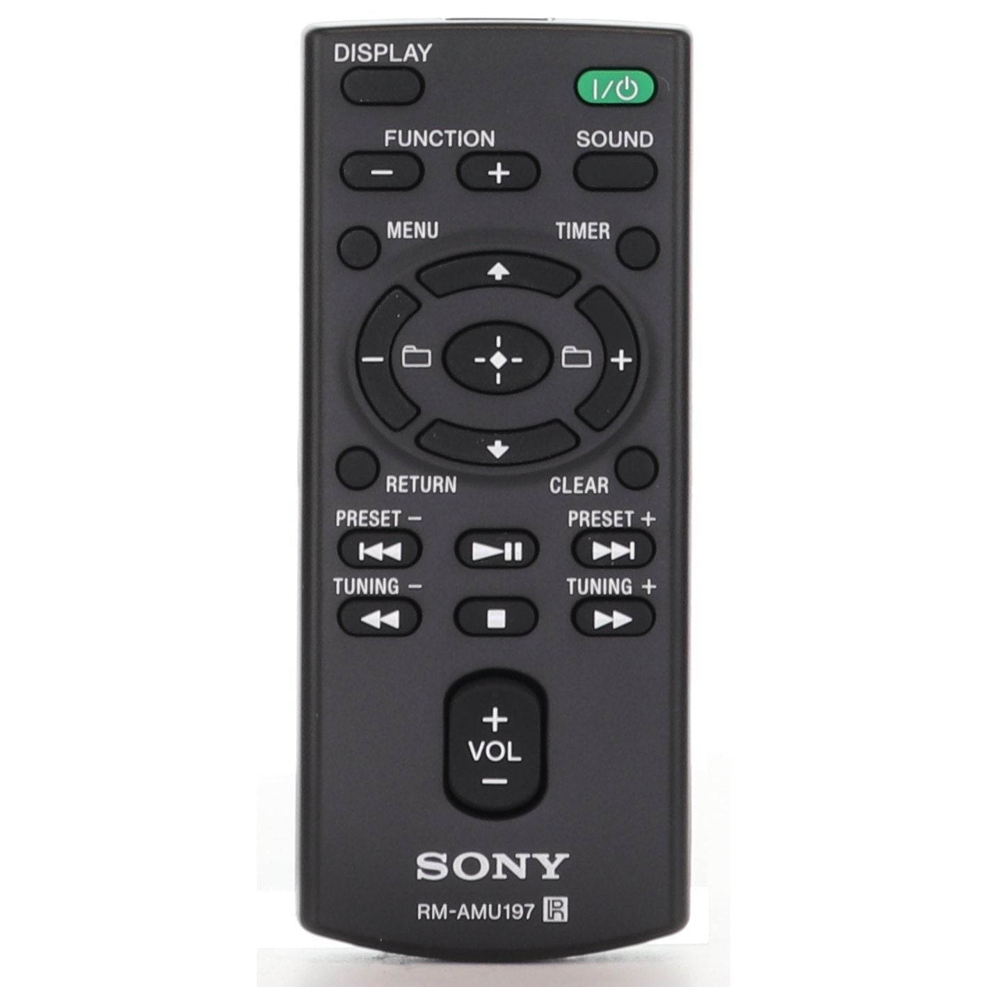 Sony RMAMU197 Sound Bar Remote Control