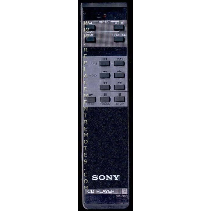 Sony RMD30 CD Remote Control