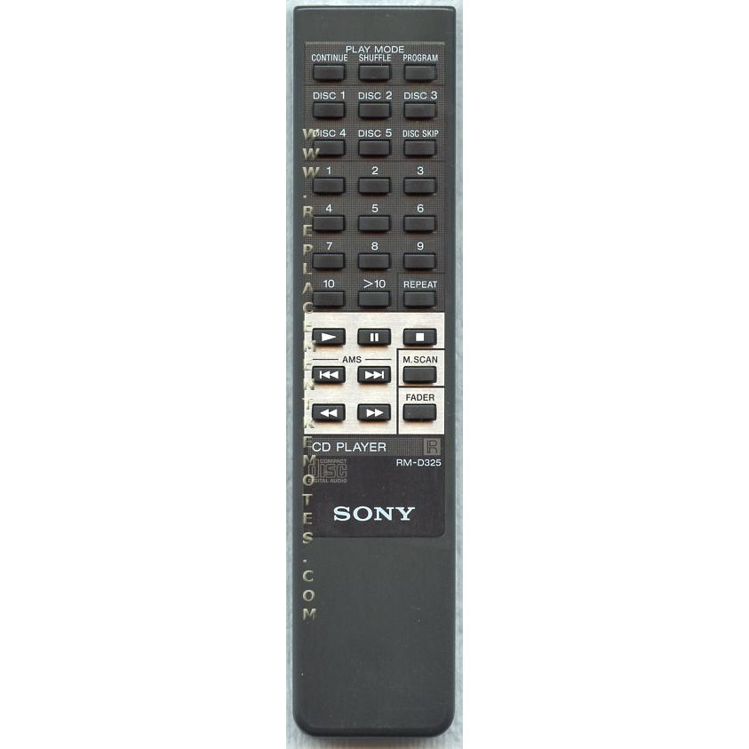 Sony RMD325 CD Remote Control