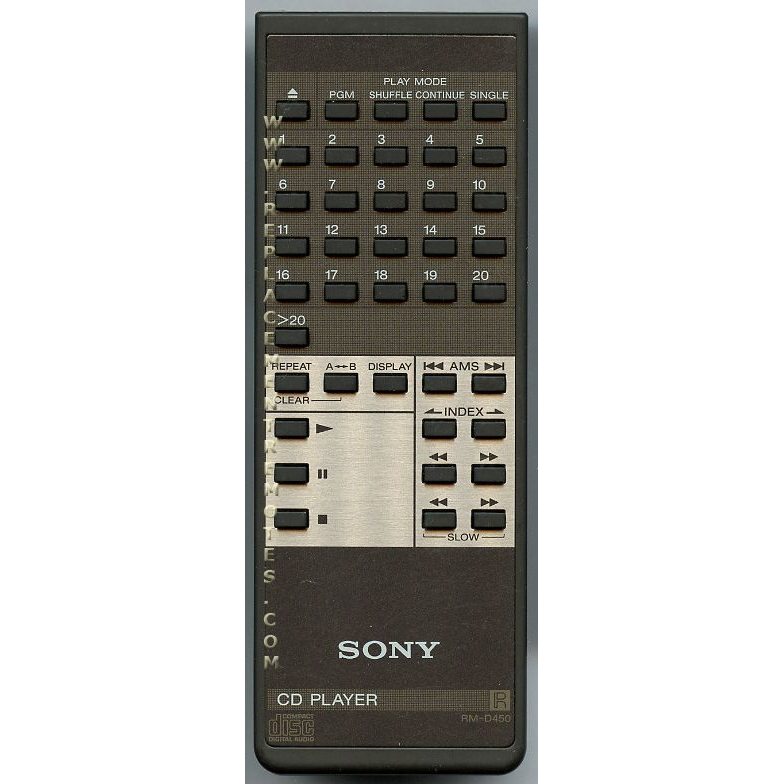 Sony RMD450 CD Remote Control