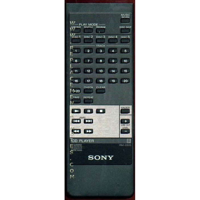 Sony RMD515 Audio Remote Control