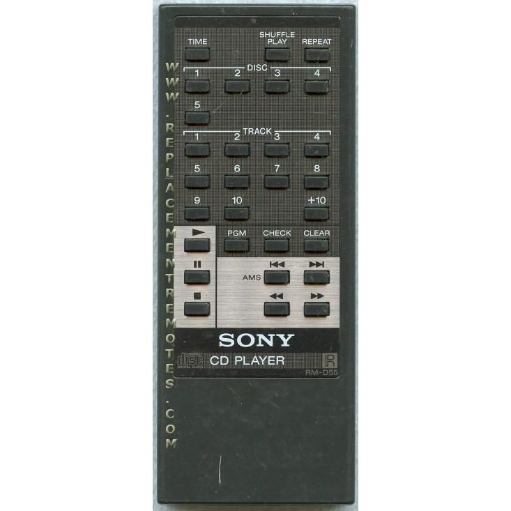 Sony RMD55 CD Remote Control