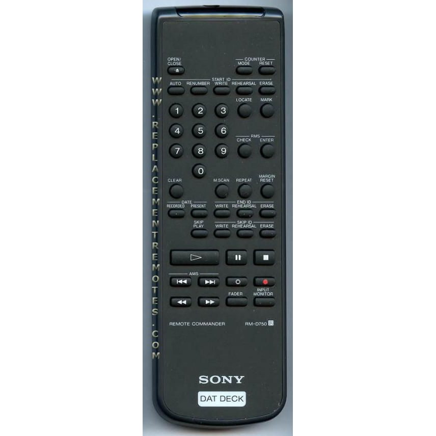 Sony RMD750 Audio Remote Control