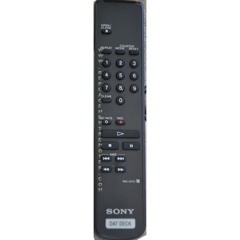 Sony RMD757 Audio Remote Control