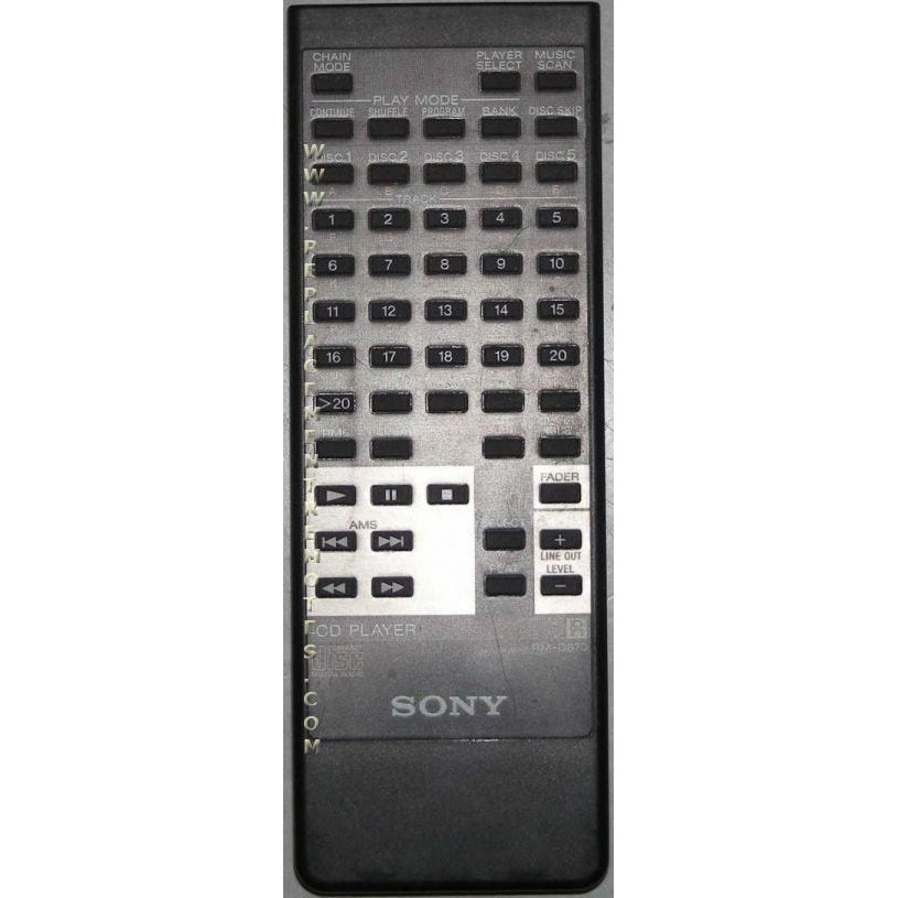 Sony RMD870 Audio Remote Control