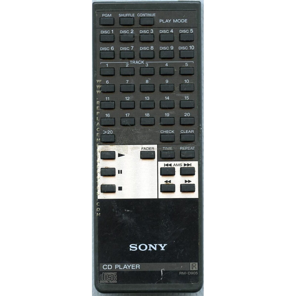 Sony RMD905 CD Remote Control