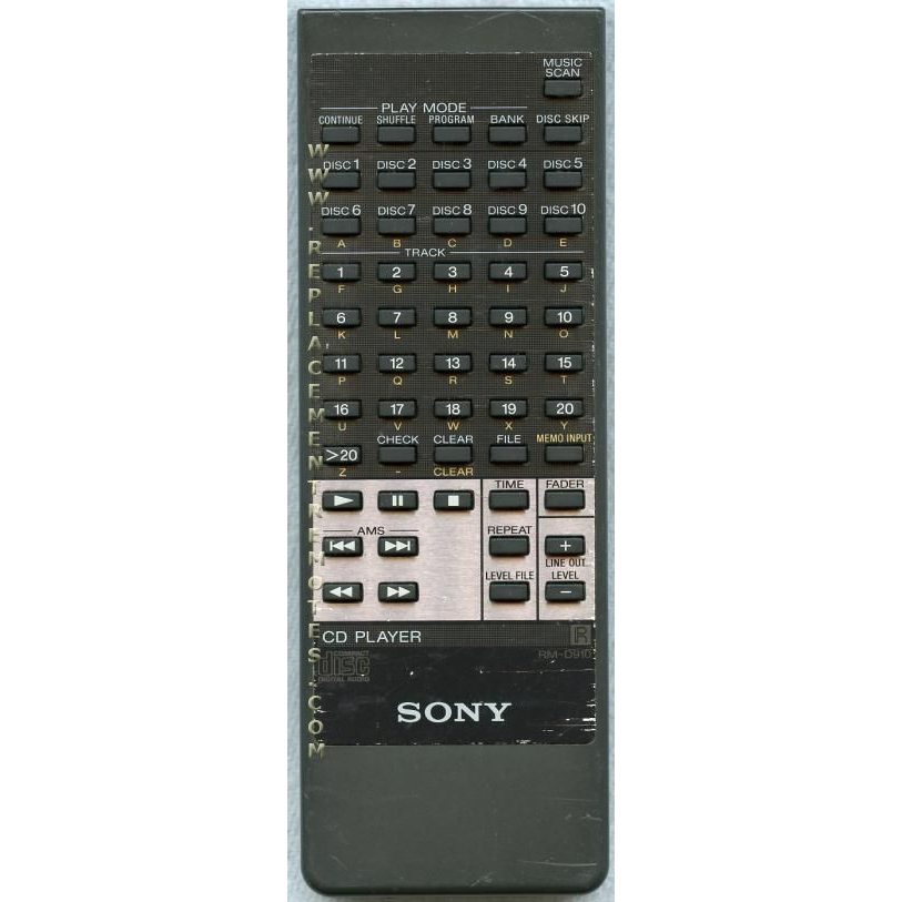 Sony RMD910 CD Remote Control