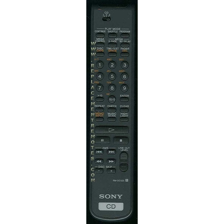 Sony RMDC525 CD Remote Control