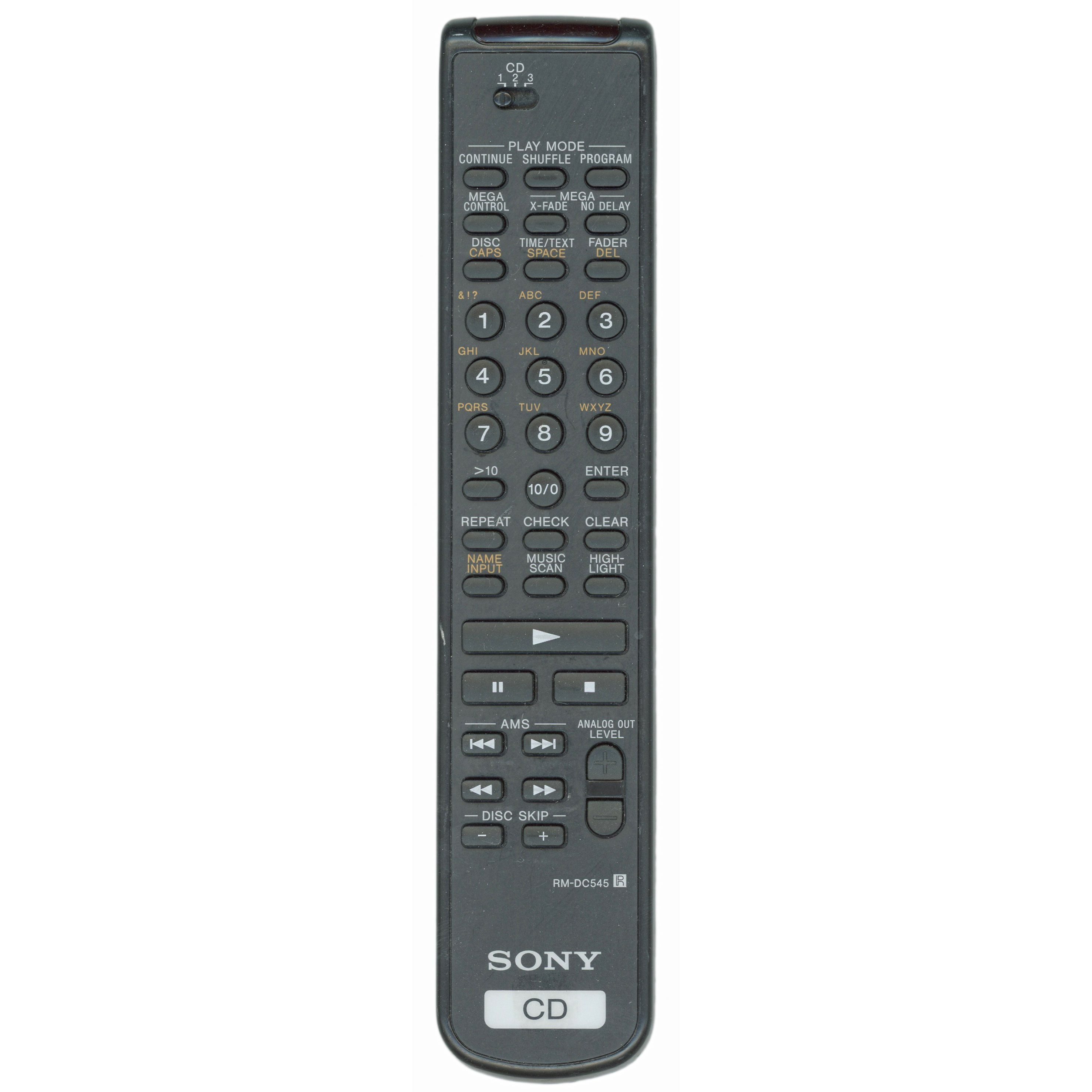 Sony RMDC545 CD Remote Control