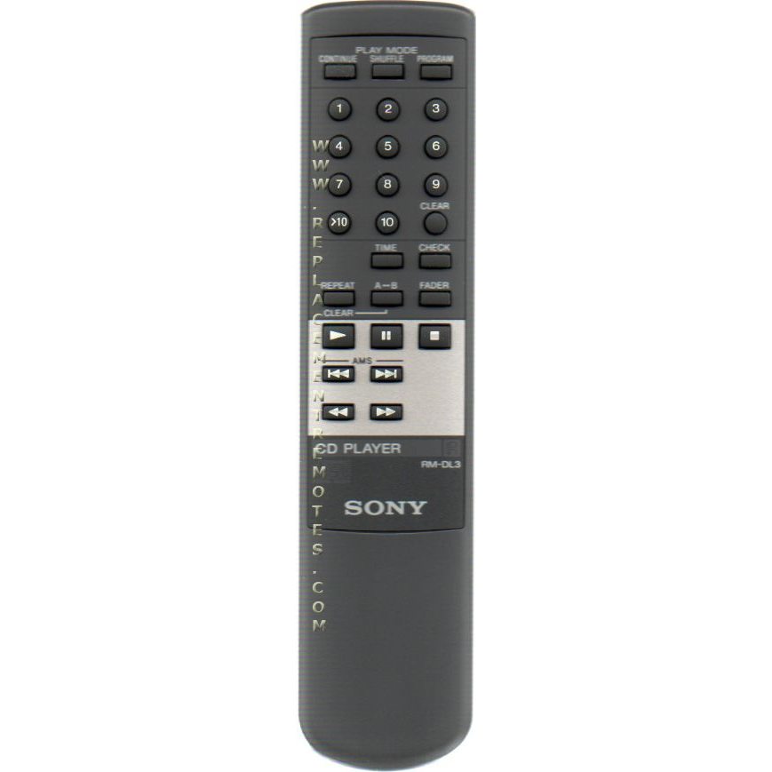 Sony RMDL3 CD Remote Control