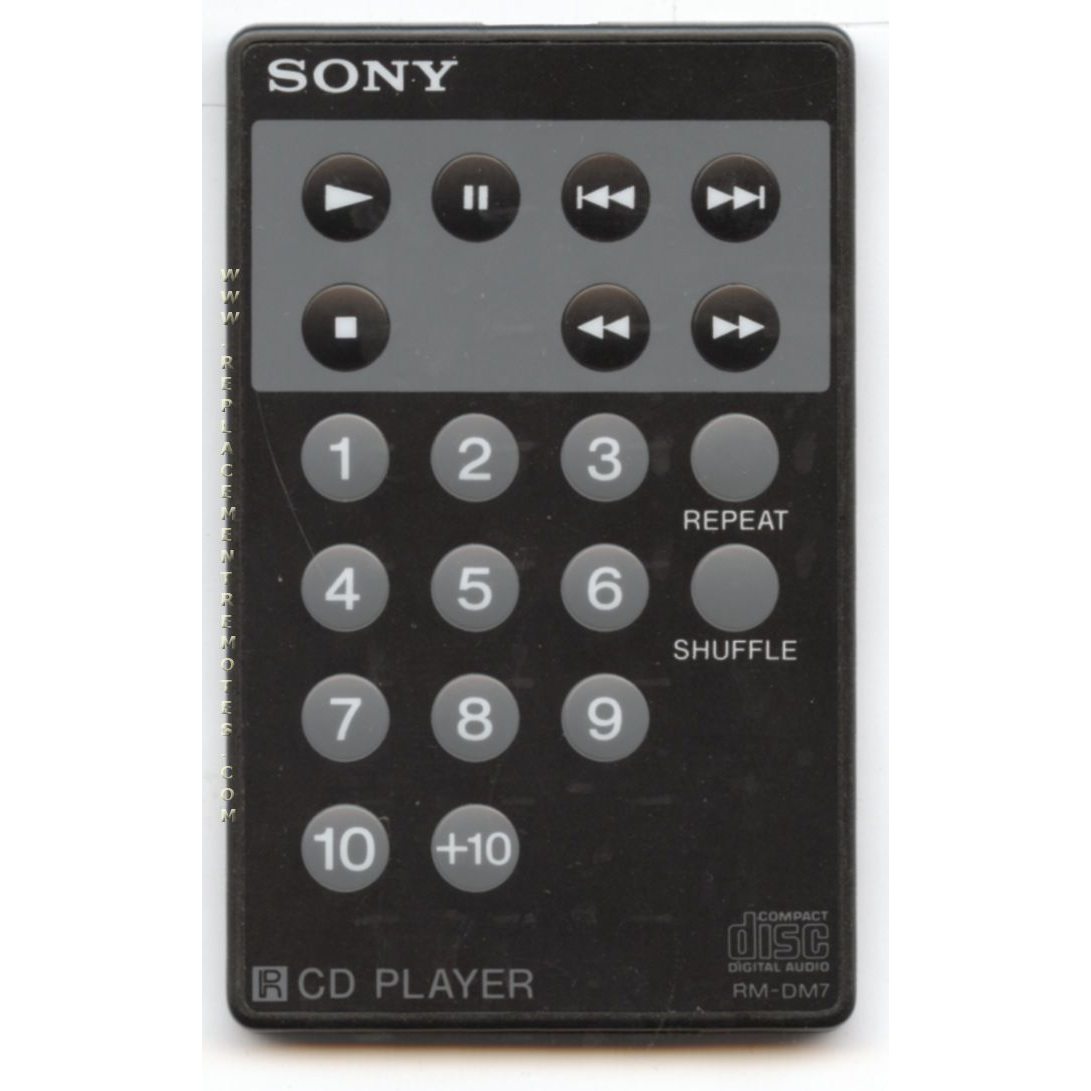 Sony RMDM7 CD Remote Control