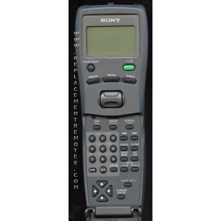 Sony RMDX450 Audio Remote Control