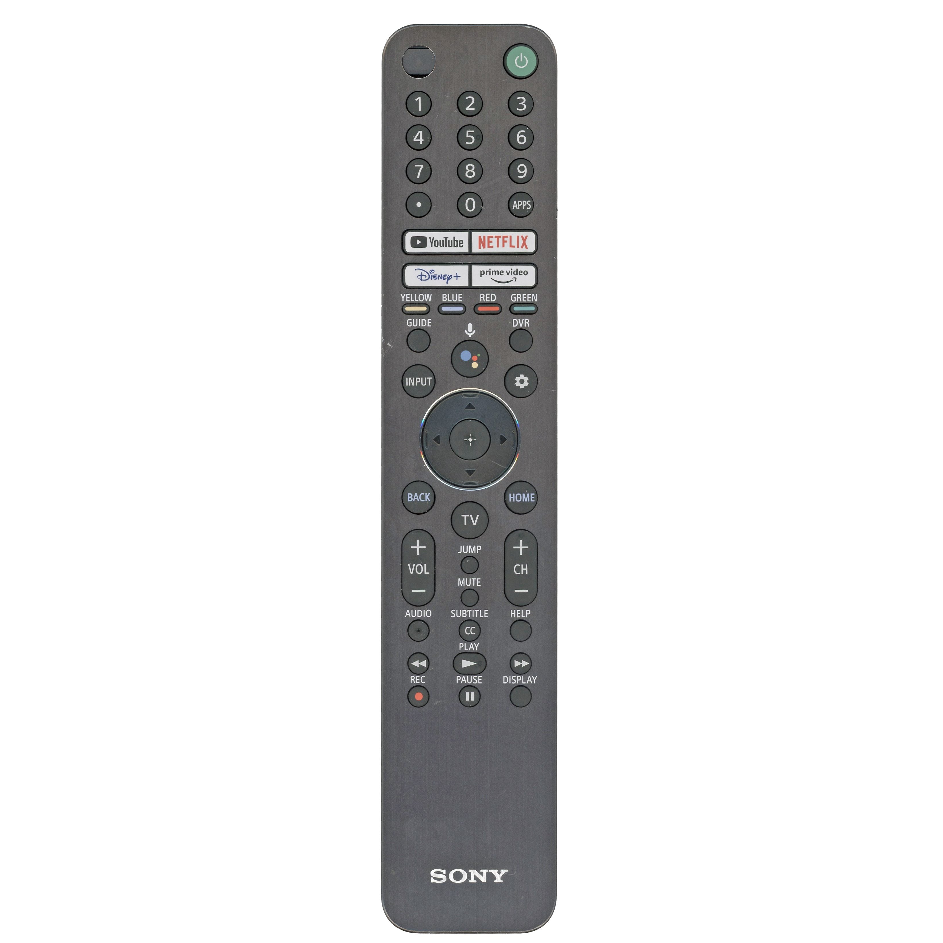 Sony RMFTX621U Backlit Smart TV Remote Control