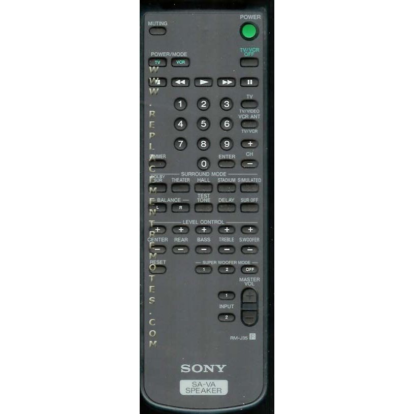 Sony RMJ35 Audio Remote Control