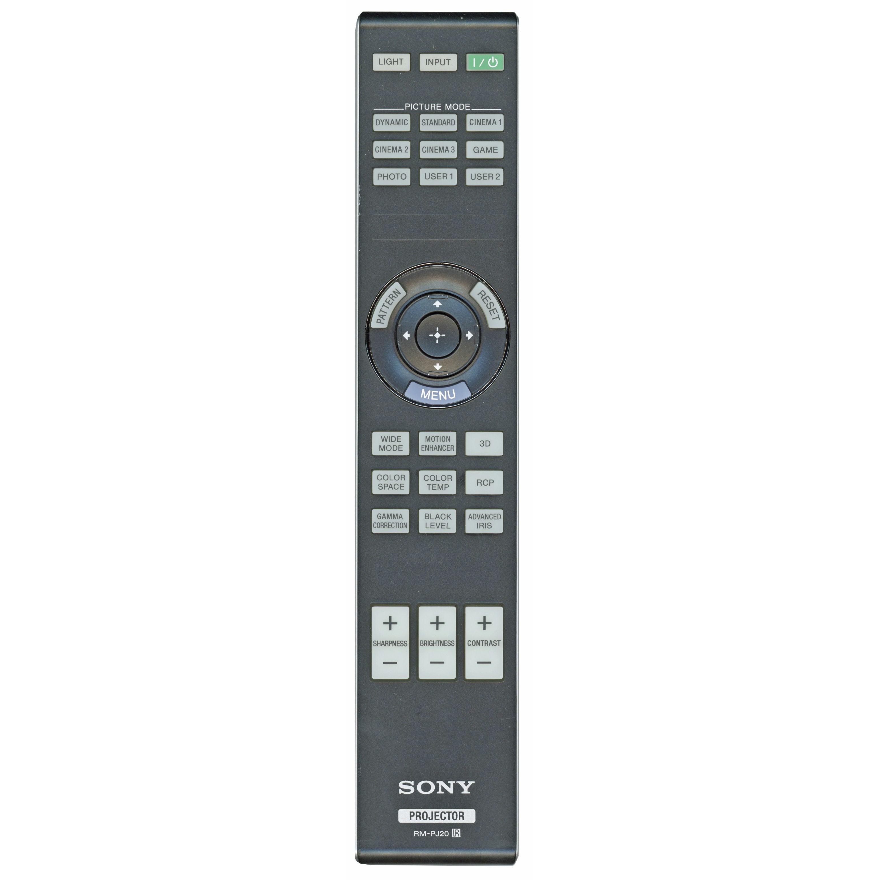 Sony RMPJ20 Projector Remote Control