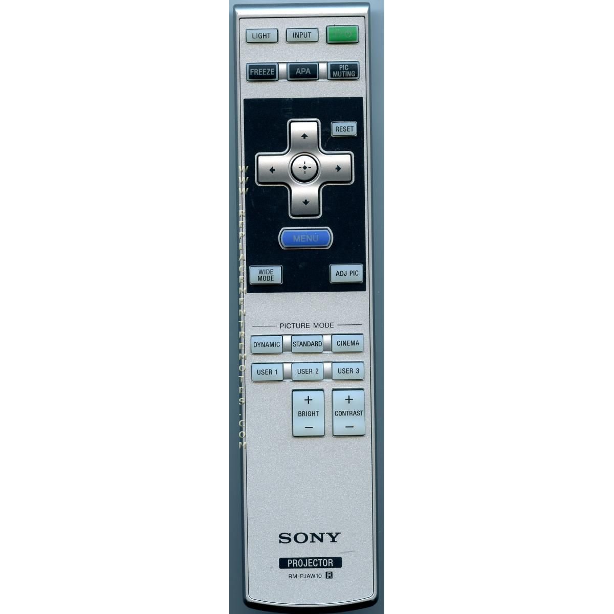 Sony RMPJAW10 Projector Remote Control