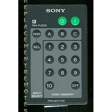 Sony RMPJD50 Projector Remote Control