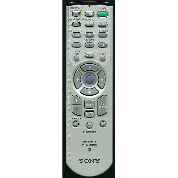 Sony RMPJM16 Projector Remote Control