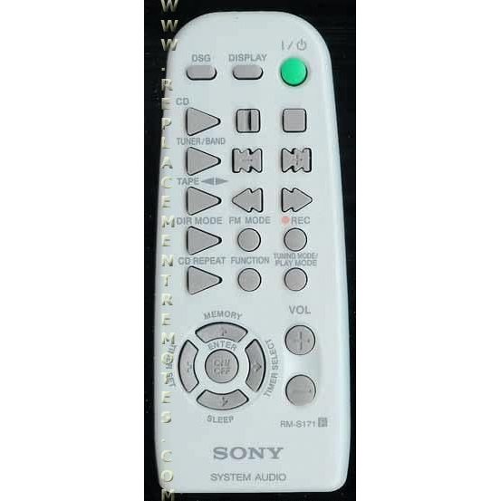 Sony RMS171 Receiver Remote Control