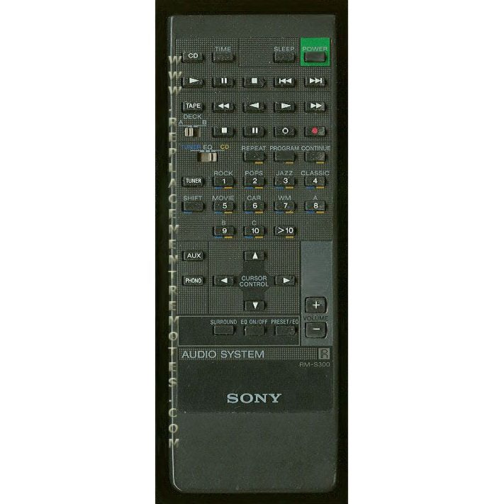 Sony RMS300 Audio Remote Control