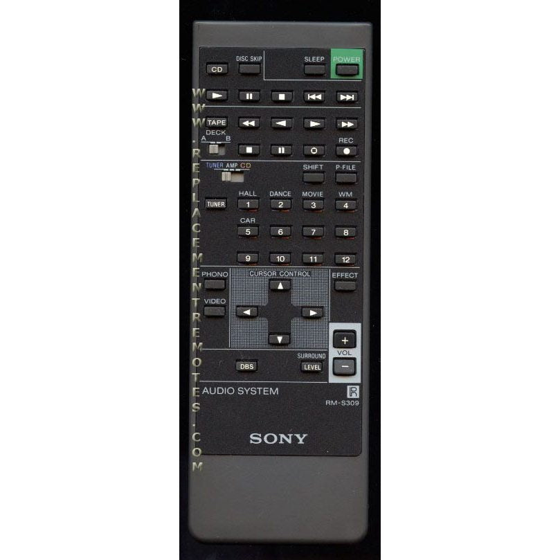 Sony RMS309 Audio Remote Control