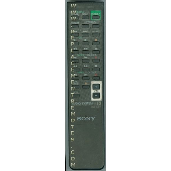 Sony RMS311 Audio Remote Control