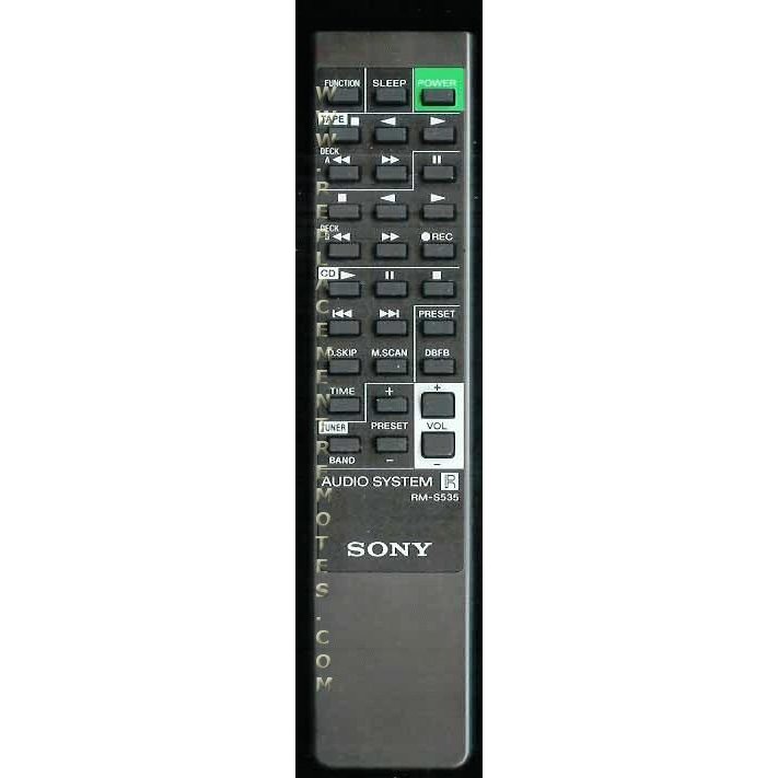 Sony RMS535 Audio Remote Control