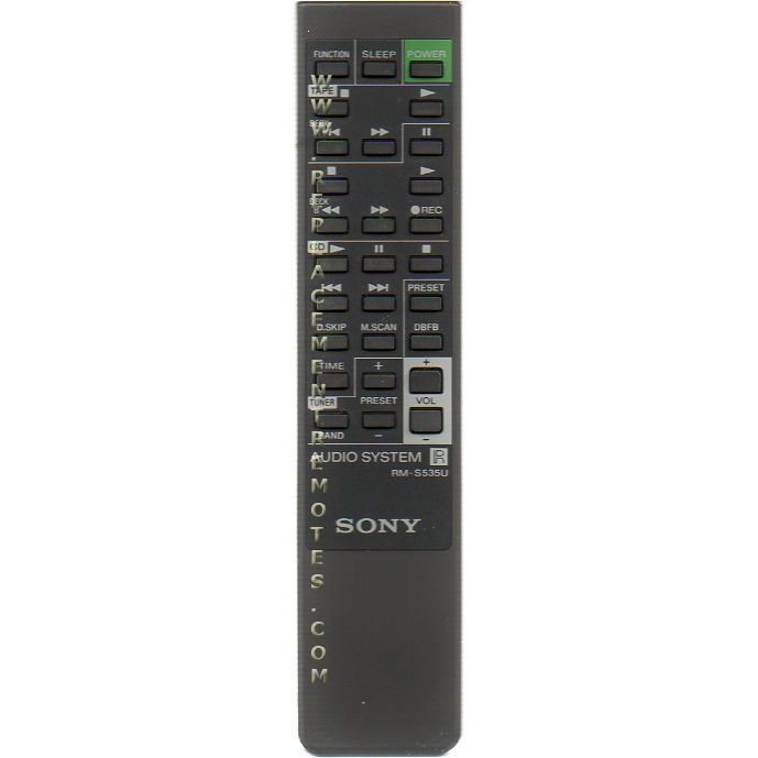 Sony RMS535U Audio Remote Control