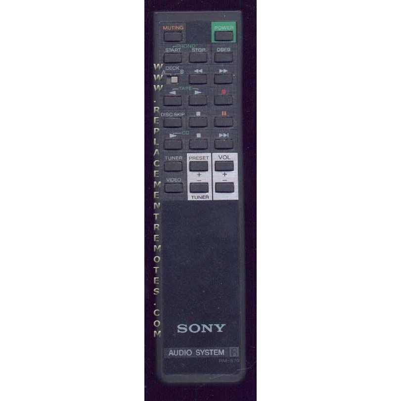 Sony RMS70 Audio Remote Control