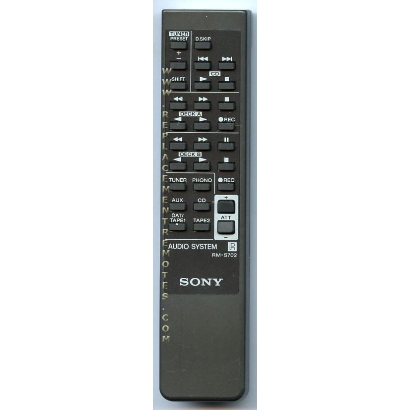 Sony RMS702 Audio Remote Control