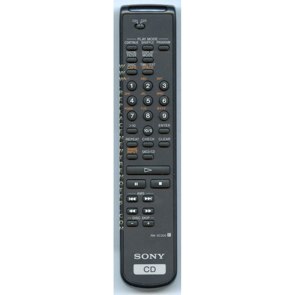 Sony RMSC300 CD Remote Control