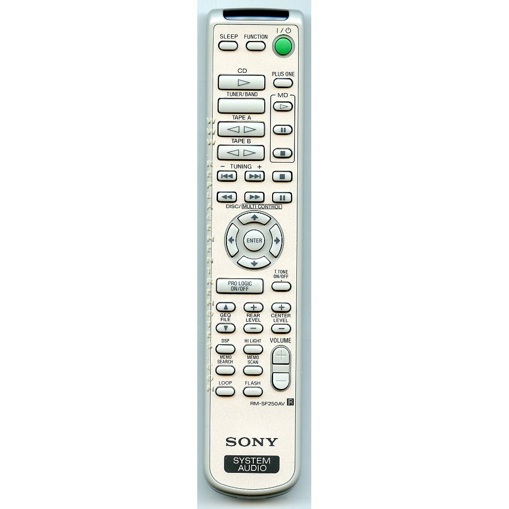 Sony RMSF250 Audio Remote Control