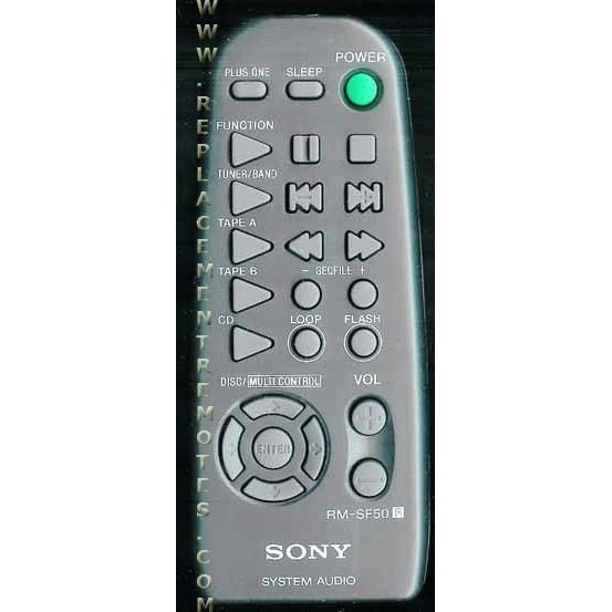 Sony RMSF50 Audio Remote Control