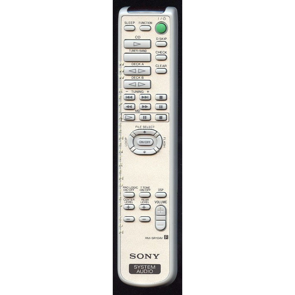 Sony RMSR10AV Audio Remote Control