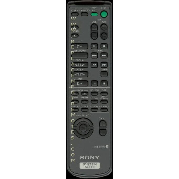 Sony RMSR11AV Audio Remote Control